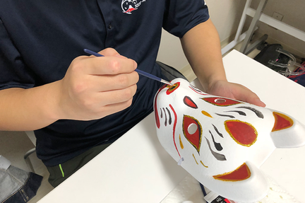 Fox Mask Painting