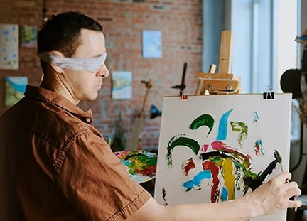 Blindfolded Art Workshop - Sound Of Soul Night Club.v1