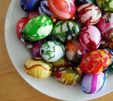 Glass eggs