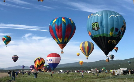Balloons Over Angel Fire