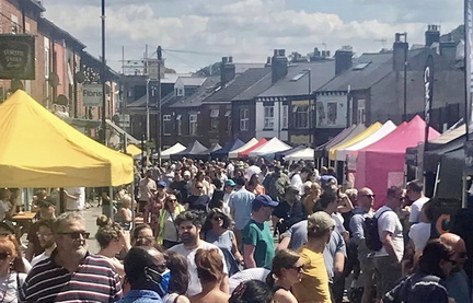 Sharrow Vale Market Sheffield uk
