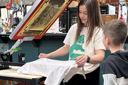 Kids' Free Easter Decoration Screen Printing Cutlery Works
