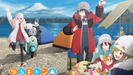 laid back camp season 3 key art