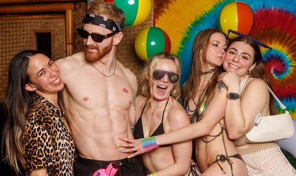 Bikini and Board Shorts Party