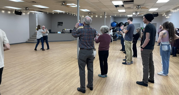 Ballroom Dance Lesson and Dancing