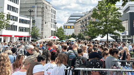 Flohmarkt in der Neuen Großen Bergstraße