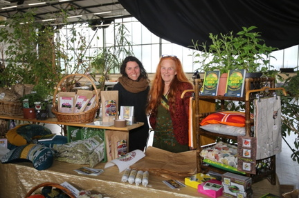 Spring festival with seed market