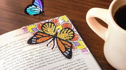 Teen Craft- Diamond Painted Bookmarks