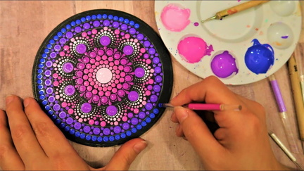 dot mandala art