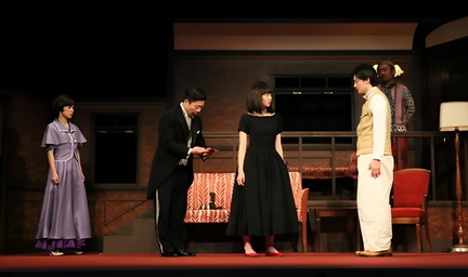 Mr. Kamatsuka is trembling
