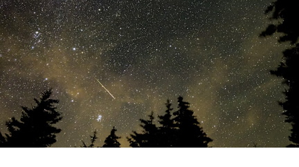 Eta Aquariid's Meteor Shower