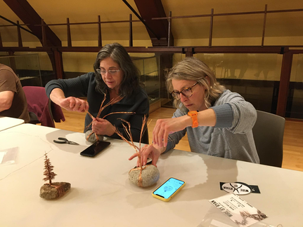 Wire Tree Art Class