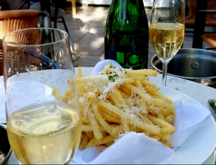 Spring Champagne and French Fries Tasting