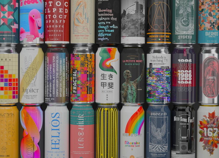 beer cans