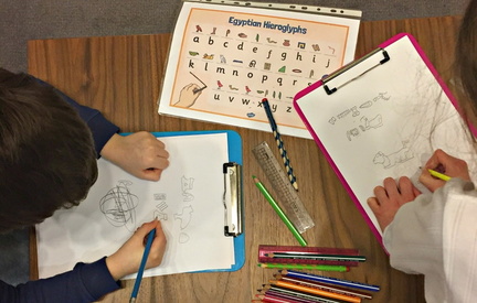 Write Like an Egyptian  Drop-in Workshp