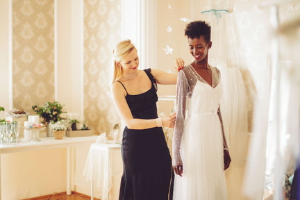 94-Bride+getting+fitted+for+dress