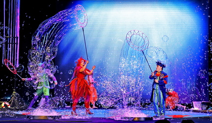 Underwater Bubble Show - Una aventura submarina