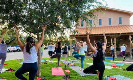 Yoga and Wine