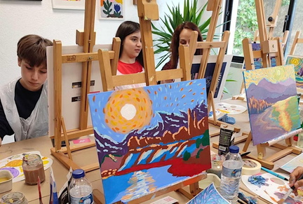Paint like Van Gogh