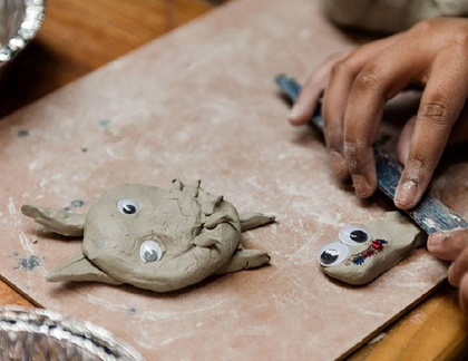 Spring pottery