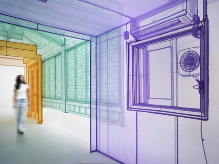 The Genesis Exhibition- Do Ho Suh- Walk the House