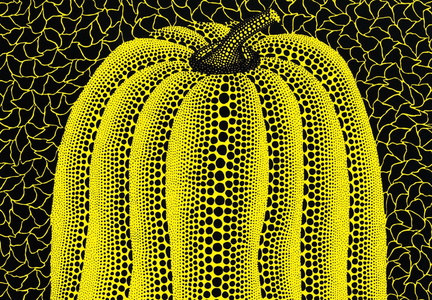 Repetition &amp; Proliferation (pumpkin) 1982 silkscreen