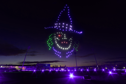 The Wonderful Wizard of OZ Drone Light Show