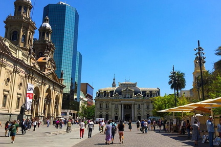 Discover Santiago Half Day Guided Tour Included Local Snack