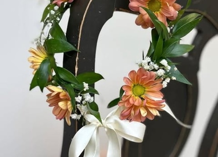 Flower Crown Class with Blushing Bloom Designs