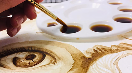 Coffee Painting Workshop
