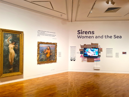 Sirens, Women and the Sea museum exhibit at Ferens Art Gallery