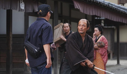 a samurai in time