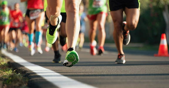 running