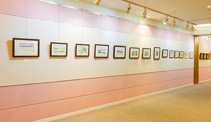 Shihoko Minami Tempera Painting Exhibition