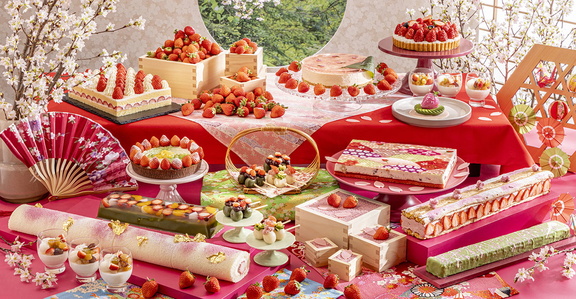 Strawberry Sweets Buffet "Neo Japanesque ~Japanese Colors~"