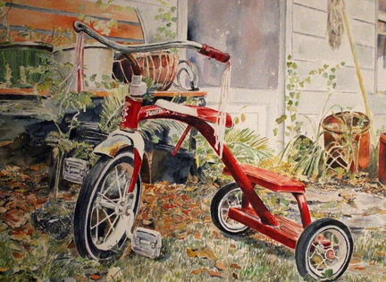 Serendipity  Unexpected &amp; Fortunate Discoveries.....BONNIE EADS WATERCOLOR