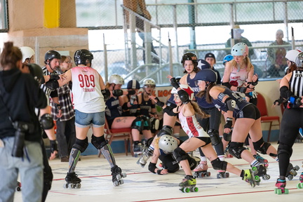 Sandia Spring Roll Roller Derby Event