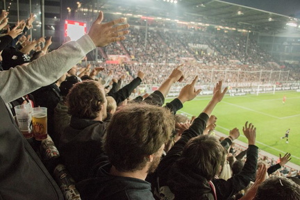 football crowd