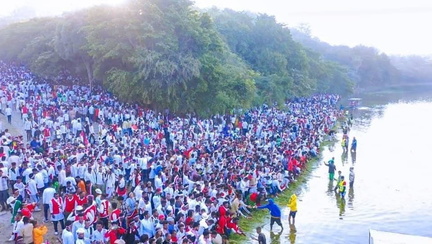 Oromo Irreechaa Festival on the Mountain