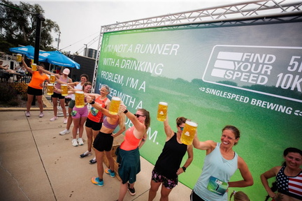 Find Your Speed Beer Mile DSM