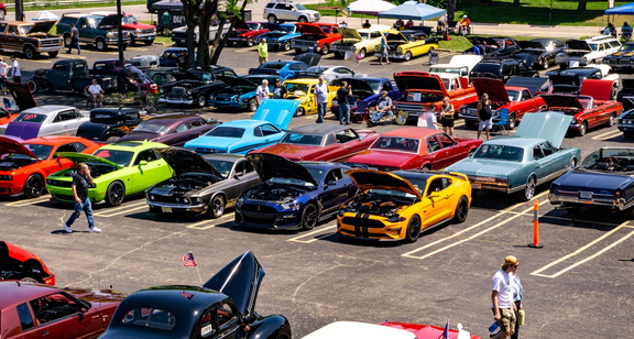 Spring kick off car show