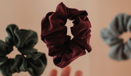scrunchie making workshop sewing