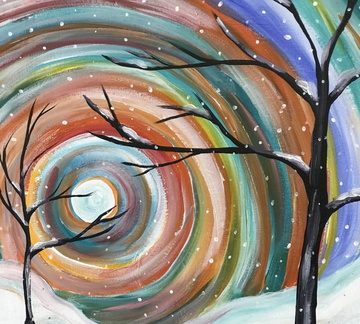 In Studio – Swirly Tree