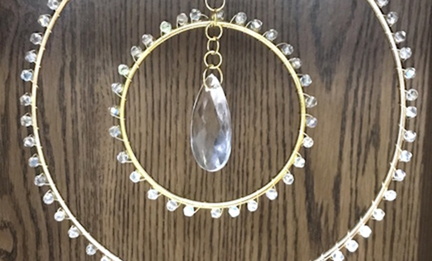 DIY Crystal Suncatcher