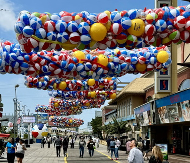 Annual Beach Ball Drop Atlantic 