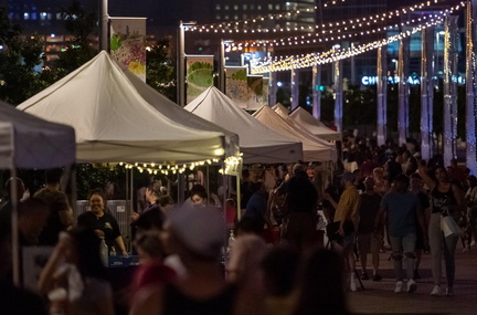 Night Market at Scissortail Park
