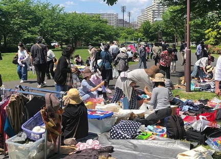 Flea market Kawasaki