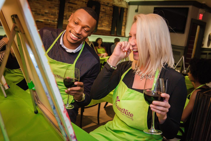 Paint Nite: Northern Light Nights