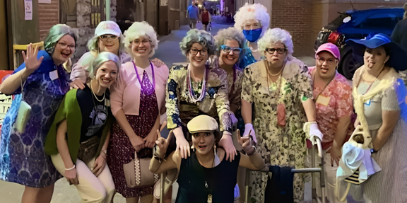 Retro Romp Costume Booze &amp; Grub Crawl