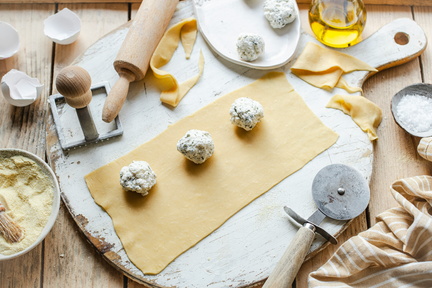 cream puff making